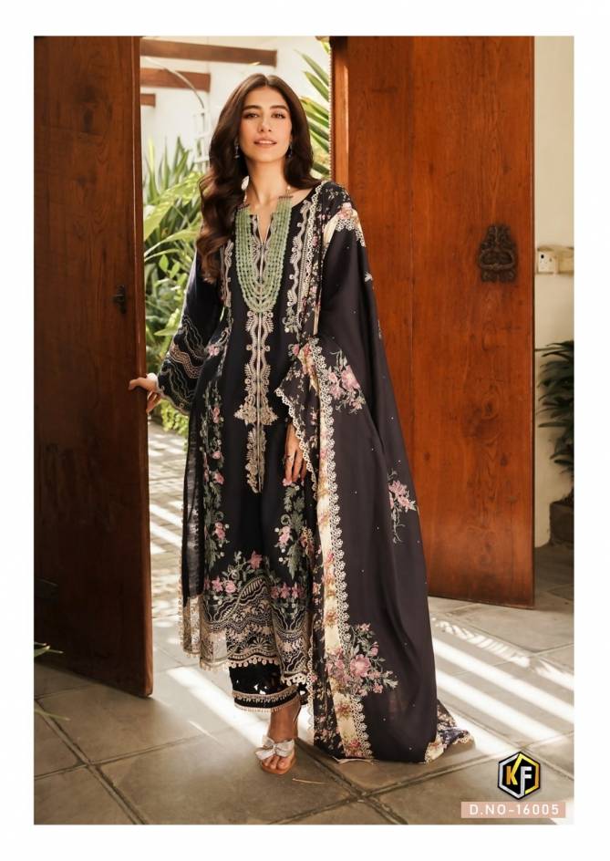 Sobia Nazir Vol 16 By Keval Printed Karachi Cotton Dress Material Wholesale Shop In Surat